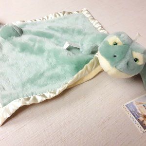 My Banky Frog Paddy Security Blanket NWT Plush